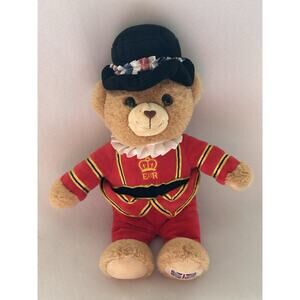 Keel Toys Beefeater Bear 12” Plush Teddy Hug Me London Guard Bear Stuffed Animal